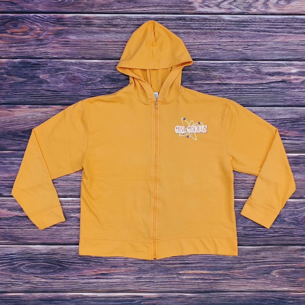 Orange Jimmy Neutron Girl Genius Sweater